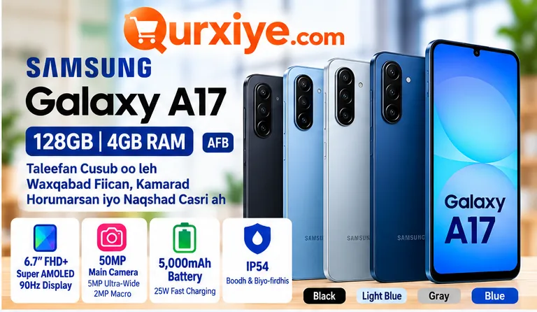 Samsung Galaxy A17 128GB – 4GB RAM