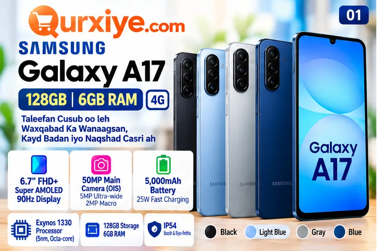 Samsung Galaxy A17 128GB – 6GB RAM