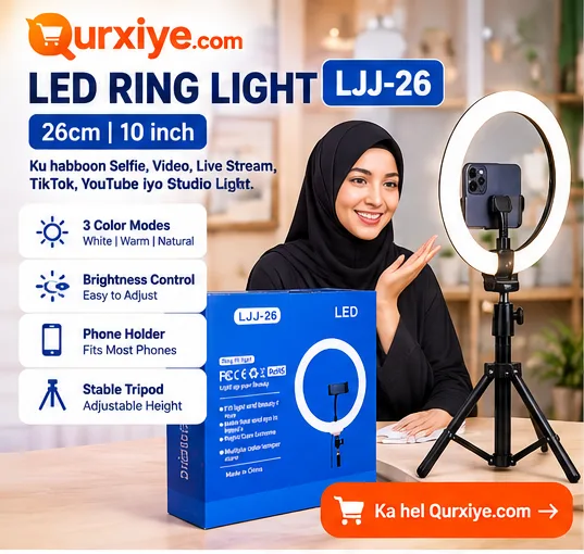 LED Ring Light LJJ-26 – 26cm / 10 Inch